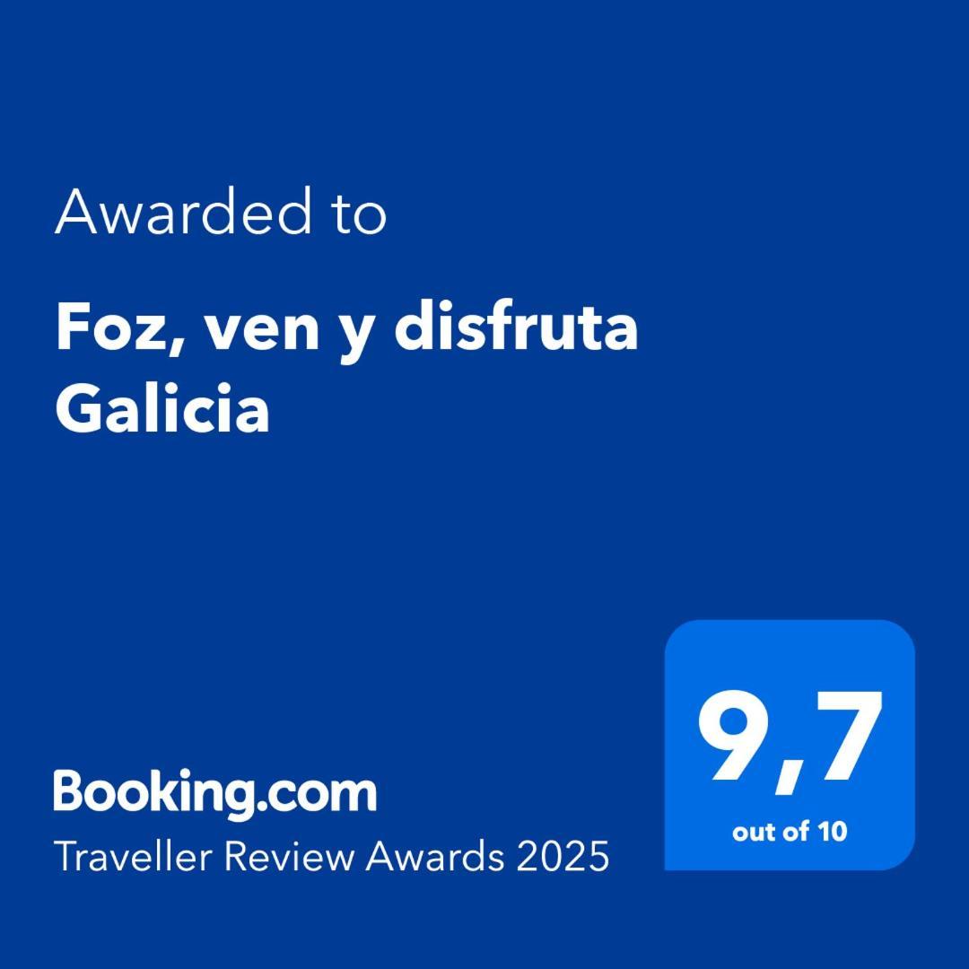 Apartamento Foz, ven y disfruta Galicia Exterior foto